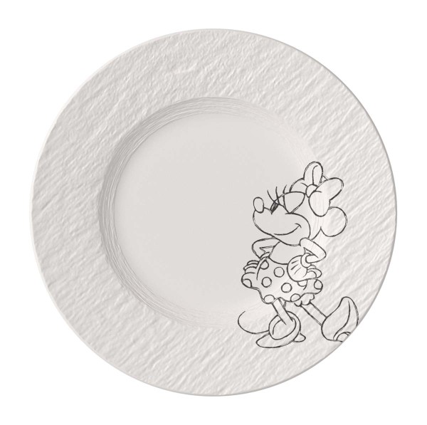 Villeroy &amp; Boch Manufacture Rock Blanc - Mickey Mouse 1047202640 Frühstücks-/Dessertteller 21cm