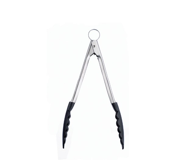 Cuisipro 57587 Koch- und Servierzange schwarz, 24 cm