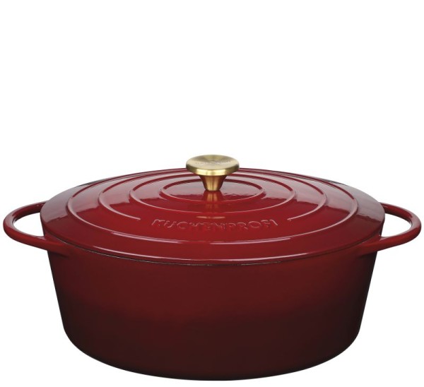 Küchenprofi Provence 0402000233 Bratentopf oval, 33cm - Médoc