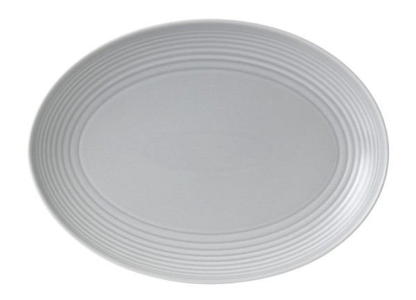 Royal Doulton Gordon Ramsay Maze Light Grey Ovale Platte 32cm