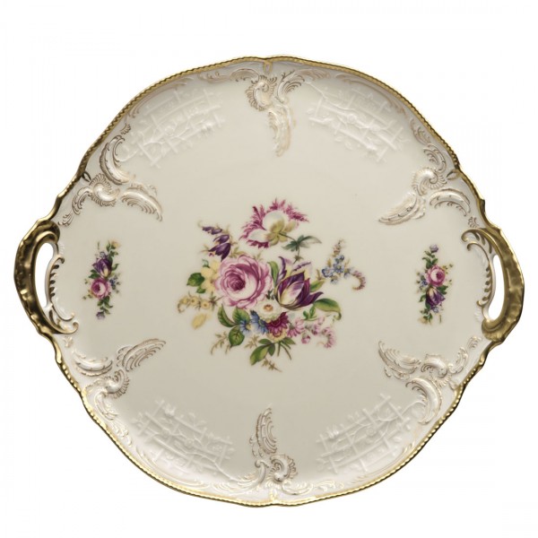 Rosenthal Sanssouci Elfenbein Diplomat Tortenplatte 32 cm