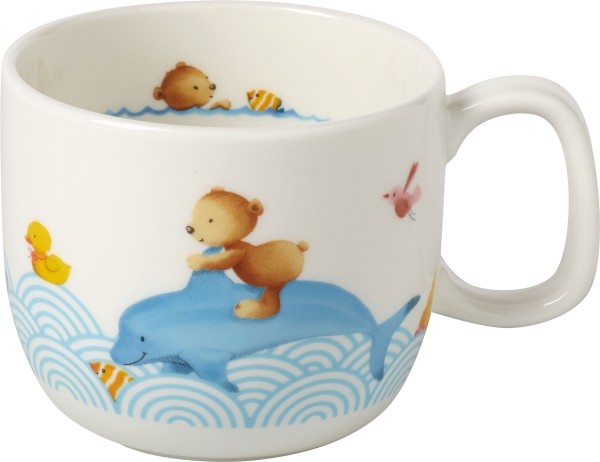 Villeroy &amp; Boch Happy as a Bear 1486644888 Kinderbecher mit 1 Henkel klein 0,25 l