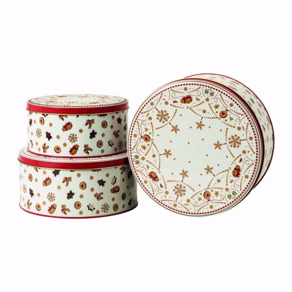 Hutschenreuther Christmas Love Set 3 Plätzchendosen