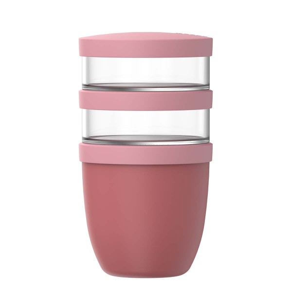 Mepal Ellipse 107658078700 Lunchpot 3tlg. 0,5l + 2x0,2l - Vivid Mauve