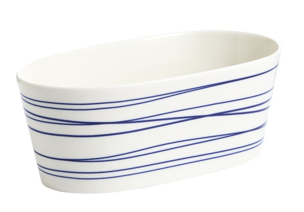 Royal Doulton 1815 Pacific blue 1074403 Kräutertopf 25.7 x 9.8cm Blue