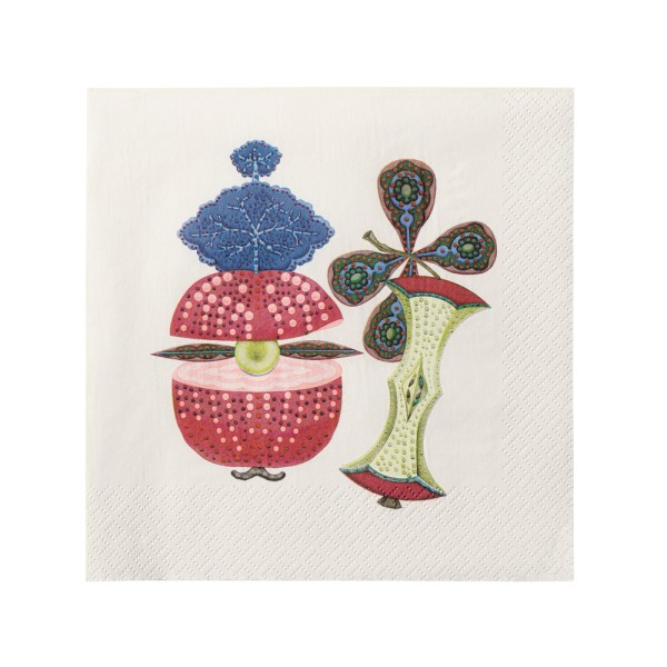 Iittala Taika Sato Rot 1070699 Lunch Servietten 33x33cm