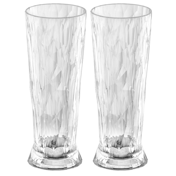 Koziol CLUB SUPERGLAS NO. 11 4418535 2x Weizenbier-Glas L