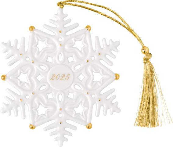 Villeroy &amp; Boch Christmas Classics 14-8675-4354 Ornament Schneeflocke 2025
