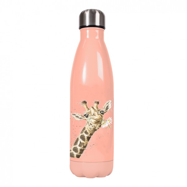 Wrendale Trinkflaschen WBS003 &quot;Flowers&quot; - Giraffe - Trinkflasche klein
