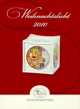 Hutschenreuther Weihnachten limitierte Jahresartikel Weihnachtslicht 2010 6,5 cm