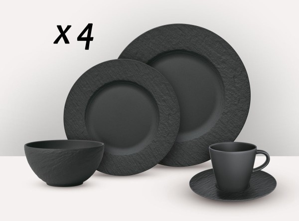 Villeroy &amp; Boch Manufacture Rock 10-4239-7335 Set 20-tlg.