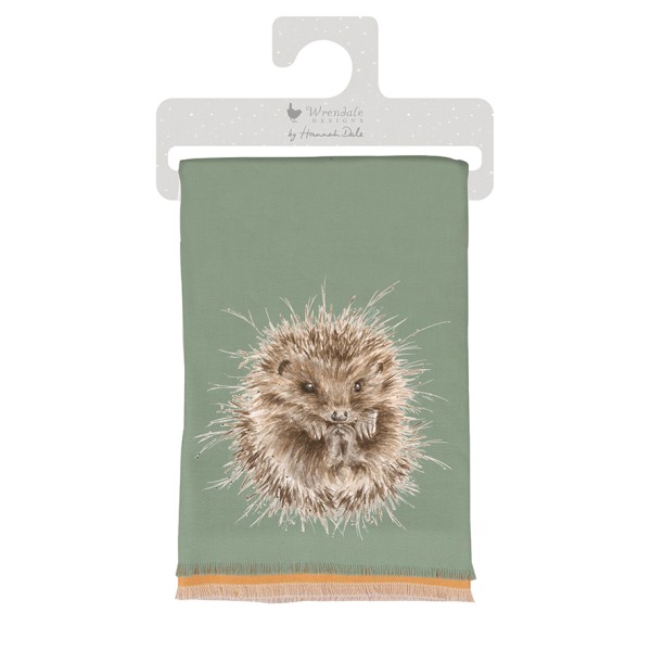 Wrendale Winterschal WSCF008 "Awakening" - Igel - Winterschal