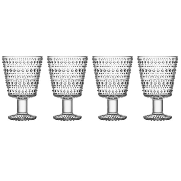 Iittala Kastehelmi 1056341 Kelch 0,26l - Klar 4stk