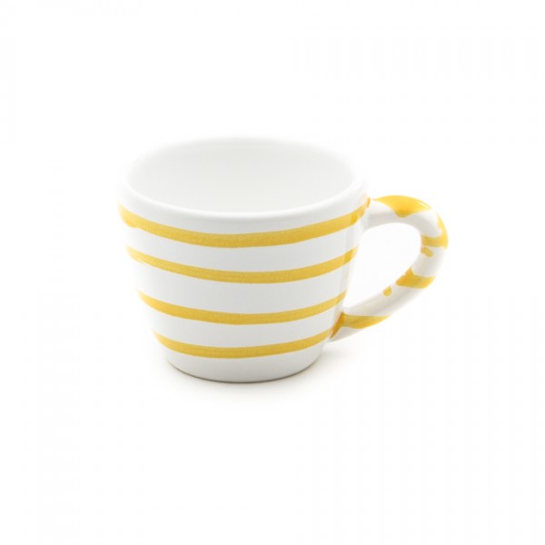 Gmundner Keramik Gelbgeflammt Espresso-Obertasse Gourmet (TEGO06) 0,06 l
