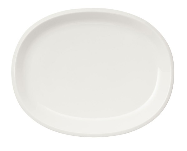 Iittala Raami 1026942 Servierplatte oval 35cm weiß