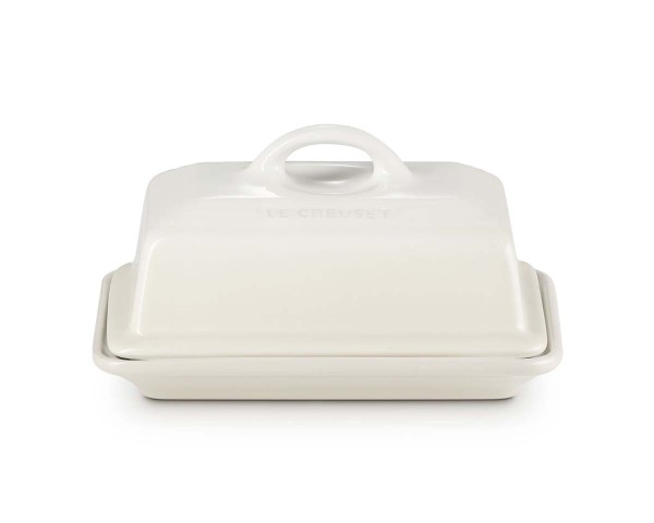 Le Creuset Steinzeug 70837177160000 Butterdose 17cm - Meringue