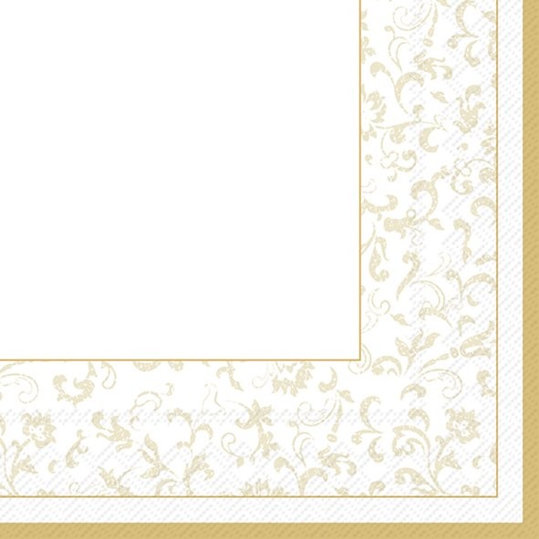 Ihr Lunch-Servietten L1079960 Ivoire (V&amp;B) Cream