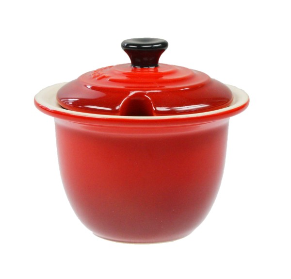 Le Creuset Poterie Senftopf 200 ml - Kirschrot, ohne Löffel