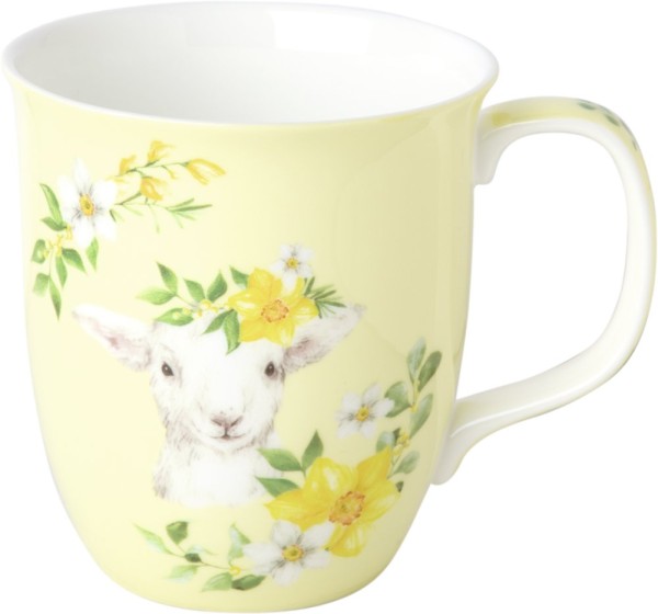 Ihr LAMMY yellow BOC 985370 Bone China Becher