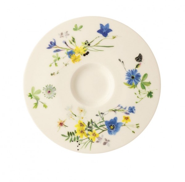 Rosenthal Brillance Fleurs des Alpes Espresso-Untertasse