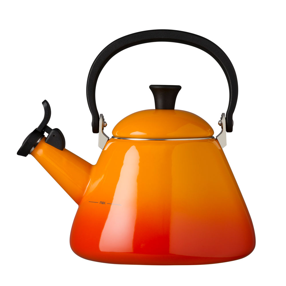Le Creuset Wasserkessel Wasserkessel Kone 1,6l Ofenrot Schäfer Küche und Tisch