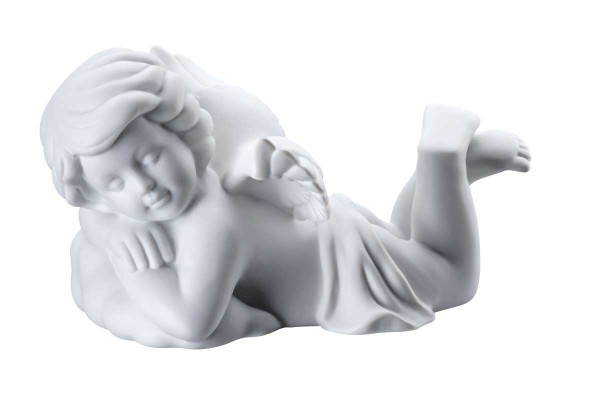 Rosenthal Engel gross Weiss matt träumend 9,5 cm (Auslauf zum 31.12.24)