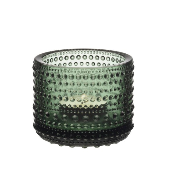 Iittala Kastehelmi 1070557 Windlicht 6,4cm - Pine Green