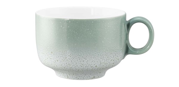 Seltmann Sento Home Aura mint Milchkaffeeobertasse 0,35 l mit Henkel