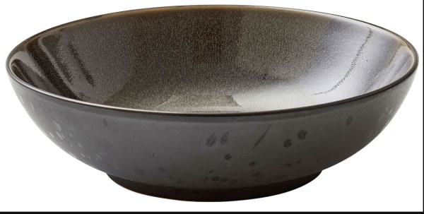 Bitz Schwarz/Grau 821428 Salatschüssel 24 cm