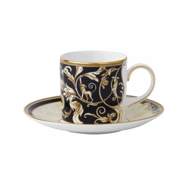 Wedgwood Cornucopia Kaffee-Obere mit Untertasse 0,15 l, 14 cm