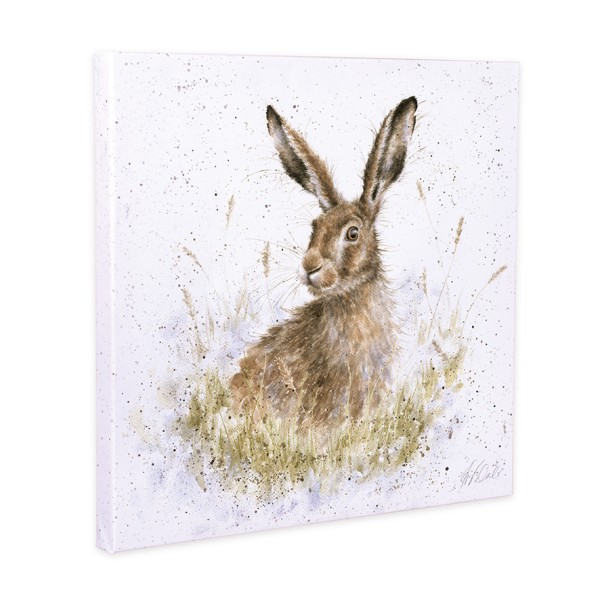 Wrendale Leinwand-Kollektion CANS-CS152 "Into the Wild" - Hase - 20cm