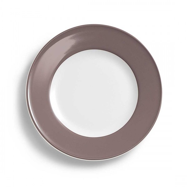 Dibbern Solid Color 2002800049 Umbra Teller flach 28 cm Fahne