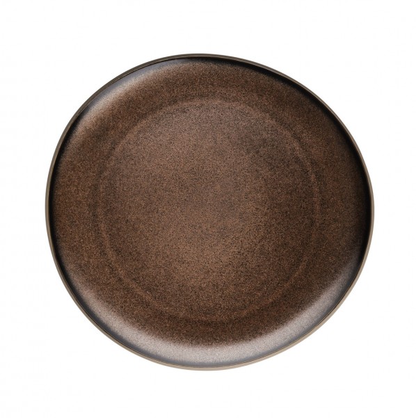 Rosenthal Junto Bronze Teller flach 25 cm