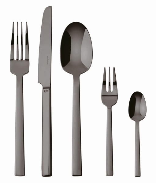 Sambonet Neutra PVD 2 Black 52769KN2 Besteck 60tlg. - Monoblock/Vollheft