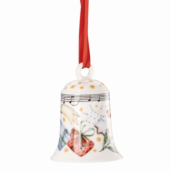 Hutschenreuther Weihnachtslieder 2025 Alle Jahre wieder... Porzellanglocke 7cm