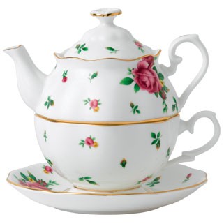 Royal Albert New Country Roses White Tea for One (12829)