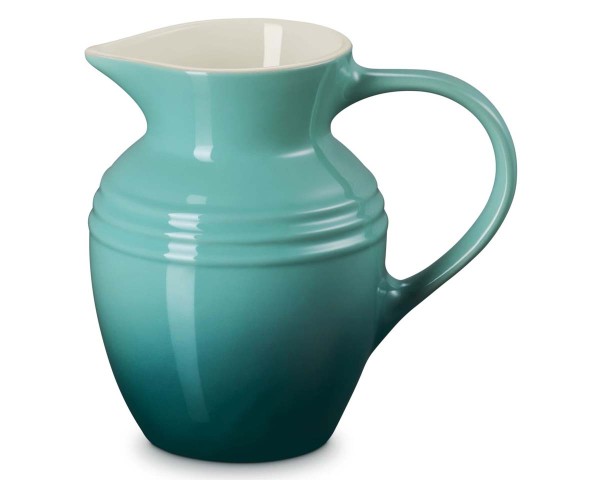 Le Creuset Steinzeug 70903060990002 Saftkrug klein Klassik 0,6L - Bleu Riviera