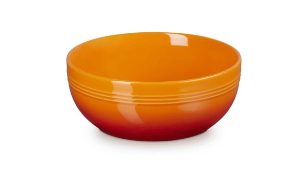 Le Creuset Steinzeug 70157850907099 Müslischale Coupe 16cm 0,77L - Ofenrot