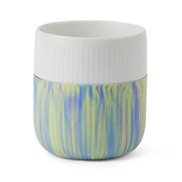 Royal Copenhagen Fluted Contrast 1084701 Mug 35cl Marble Northern Lights