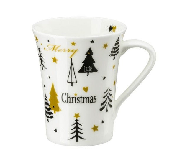 Hutschenreuther My Christmas Mug Merry little Christm Becher mit Henkel 0,40 l