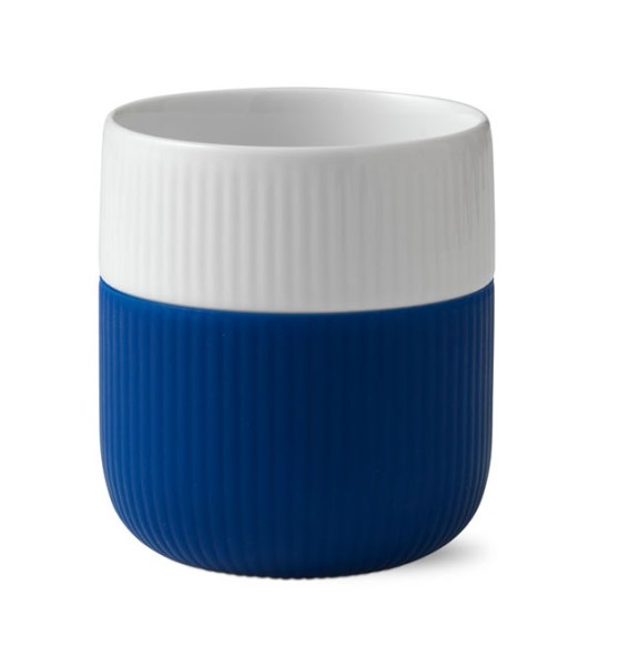 Royal Copenhagen Fluted Contrast Mug 33cl Mega Blue