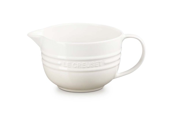 Le Creuset Steinzeug 70106207160002 Rührschüssel mit HenkeL 2L - Meringue