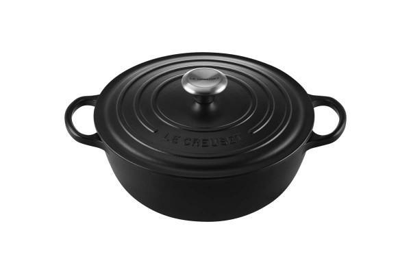 Le Creuset Spezialprodukte 21114260000430 La Marmite Signature 26cm - Schwarz