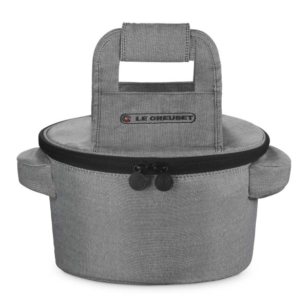 Le Creuset Textilien 45600381420000 Tragetasche rund für Bräter und Töpfe 38cm