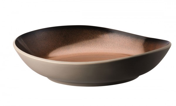 Rosenthal Junto Bronze Teller tief 28 cm