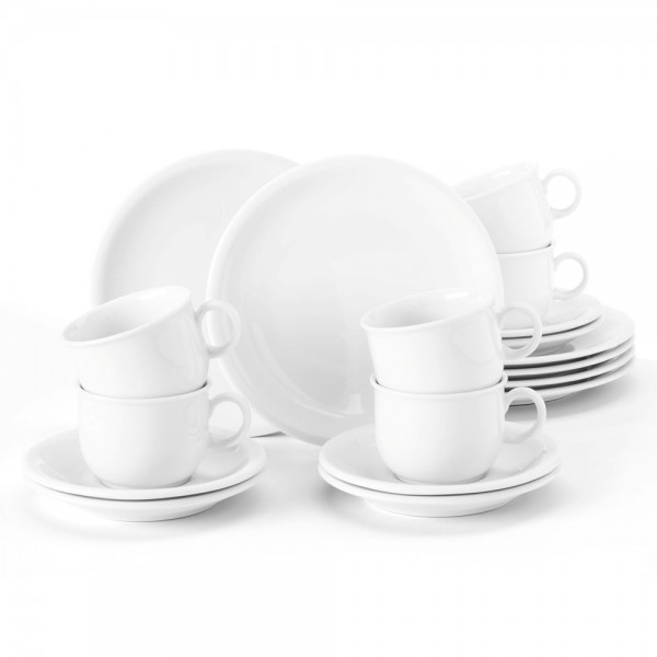 Seltmann Compact weiss Kaffeeservice 18-teilig