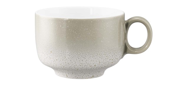 Seltmann Sento Home Aura cream Milchkaffeeobertasse 0,35 l mit Henkel