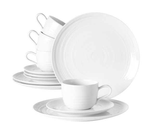 Seltmann Terra weiss Kaffeeservice 18tlg.