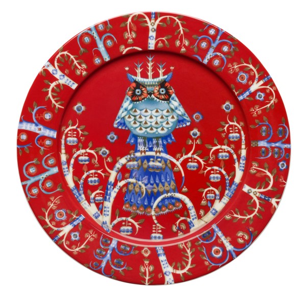 Iittala Taika Rot 1013907 Teller 27cm