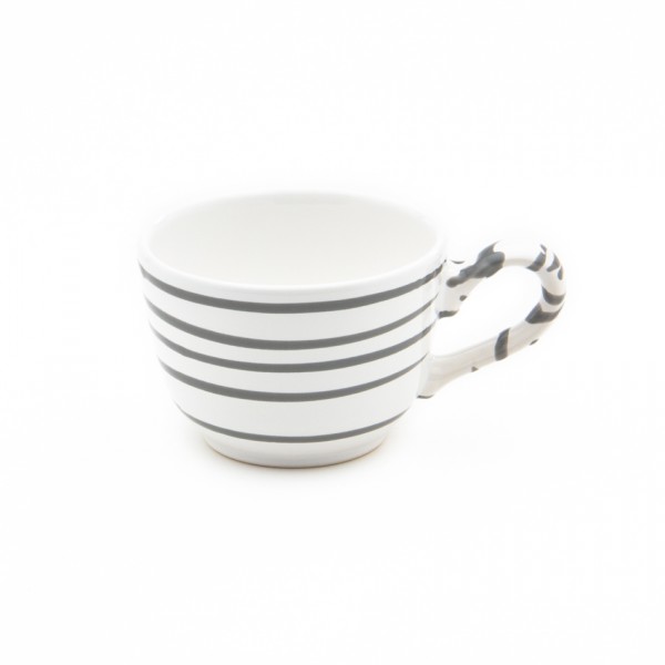 Gmundner Keramik Graugeflammt Kaffee-Obertasse glatt classic (TKGL10) 0,19 l